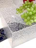 Présentoir de table en acrylique à ondulation d'eau pour décorations de mariage pour desserts et gâteaux Présentoir de nourriture pour hôtels et restaurants
