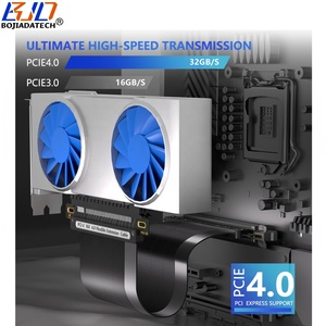 Câble d'extension de carte graphique PCI-E 4.0 16X vers PCIe X16, vente en gros d'usine, 20CM 30CM 60CM 80CM 100CM pour <span class=keywords><strong>RTX4090ti</strong></span> RX6800XT - Product Image 6