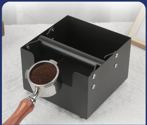 Boîte à café portable robuste pour barista avec base antidérapante et insert amovible facile à nettoyer - Product Image 5