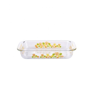 Bộ 3 Món Đĩa Thủy Tinh Đĩa Nướng Bằng Thủy Tinh Borosilicate Hình Chữ Nhật Có Thể Xếp Chồng An Toàn Cho Lò Nướng Bát Nướng Bánh Borosilicate - Product Image 6