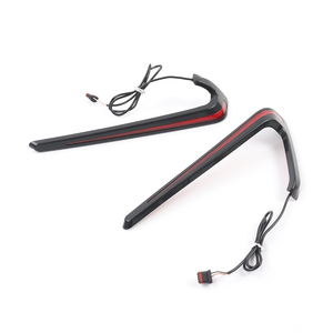ไฟ LED แสดงสถานะของรถจักรยานยนต์สีดำ-แดงทนทานสำหรับ <span class=keywords><strong>Harley</strong></span> Softail โลว์ไรเดอร์เซนต์ fxlrst <span class=keywords><strong>Sport</strong></span> <span class=keywords><strong>Glide</strong></span> <span class=keywords><strong>2018</strong></span> + - Product Image 2