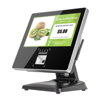 Comprobador de precios con escáner de código de barras de alta velocidad 2d para buscar detalles y precios del producto
