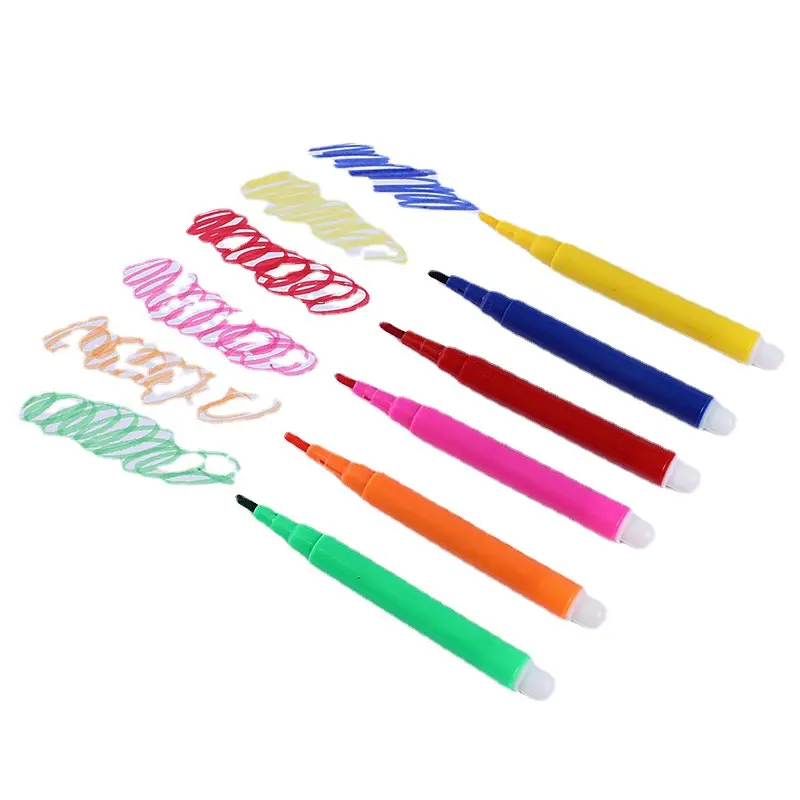 5 रंग फैक्टरी हाजिर मिनी पानी के रंग का पेन सेट बहु-रंग धो सकते हैं पानी में घुलनशील बच्चों की चित्रकारी रंग कलम