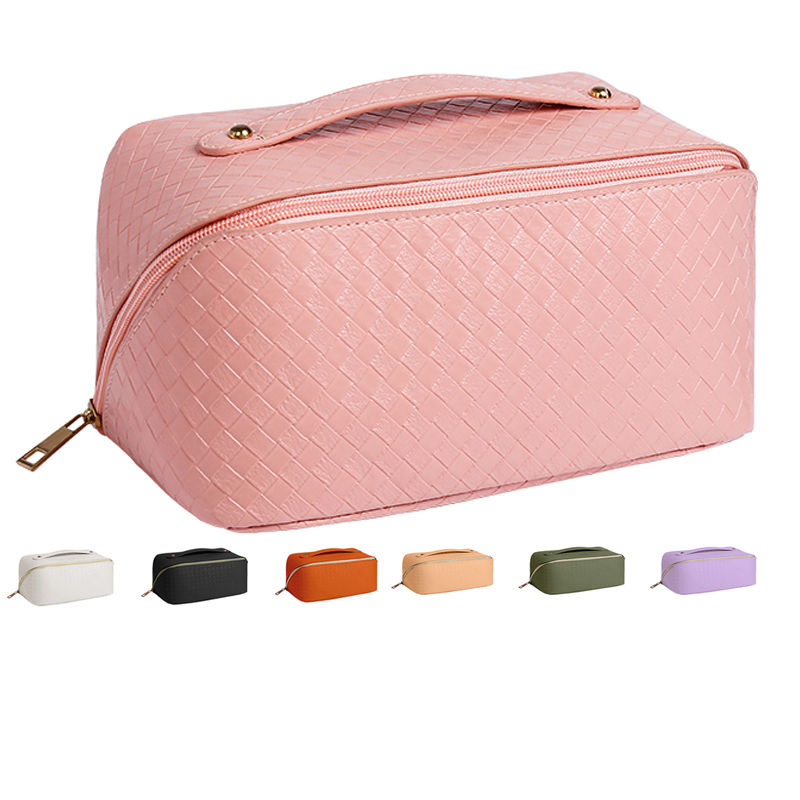 Large Capacity Travel Makeup Bag PU
