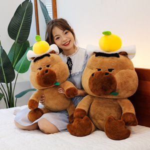 Hot Sale Cute Capybara Soft Anime Plush Toy with PP Cotton Filling Creative Cute Doll <b>Claw</b> <b>Machines</b> Plush Dolls Toys Wholesale - Product Image 5