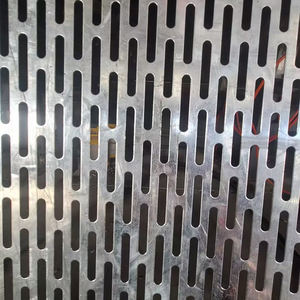 עיצוב מותאם אישית רב-מתכת מחורר גיליון ריבוע חורים אלומיניום חבטות צלחת מגולוון בד מרוסן עבור מסך מקובל - Product Image 5