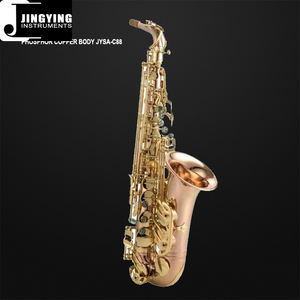 Instruments à vent 2023 Jingying Music Brass, 120MM Bell 640MM Longueur Laque Or Saxophone Alto - Product Image 6