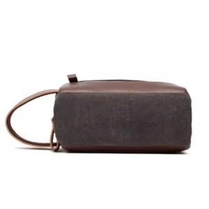 BEARKY trousse de toilette en toile cirée Kit Dopp sac de voyage de lavage sac organisateur cosmétique robuste - Product Image 5