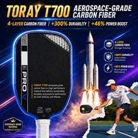 Nouvelle Raquette de Pickleball Agasi Pro V GEN 5 Kinetic Framework 2026, Approuvée USAPA UPA-A, 14mm 16mm, Fibre de Carbone, Raquette Professionnelle