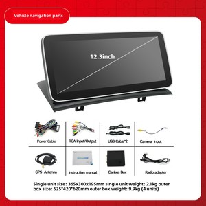 Navegación para coche compatible con Android Auto y CarPlay, reproductor GPS para modelos X3 2006-2012, radio para salpicadero. - Product Image 4