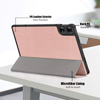 Xiaomi Redmi için ped SE 2024 kılıf Tri-katlanır Stand kılıf Funda Xiaomi Poco ped 12.1 inç Tablet otomatik uyku kapağı ile