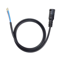 Connecteur de câble prise DC 5521 étanche IP67 avec verrouillage, adaptateur d'alimentation 24V 5.5 x 2.1mm, câble de prise DC 10A pour PCB RF FPC