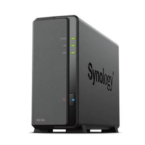 Vente flash Stock <span class=keywords><strong>Synology</strong></span> 1-Bay <span class=keywords><strong>DiskStation</strong></span> DS124 Serveur NAS sans disque Couleur noire Stockage - Product Image 6
