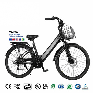 จักรยานไฟฟ้าไฮบริด VOMO CS20 โครงอะลูมิเนียม แฮนด์ปรับระดับได้ มอเตอร์กลาง 250W แบตเตอรี่ลิเธียม 48V จักรยานสำหรับในเมือง - Product Image 2