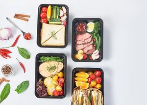 38oz Reusable PP Plastic Injection-Molded Rectangle <b>Takeaway</b> Food <b>Container</b> Stackable Airtight Microwavable Dishwasher Safe - Product Image 4