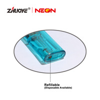 Nouveau briquet à gaz électronique en plastique en vrac, briquet électronique rechargeable créatif