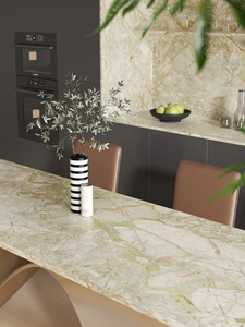 grande formato per pareti di grande formato 3200 in ceramica Color oro * 1600 pietra sinterizzata per soggiorno sala pavimento - Product Image 3