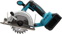 Scie circulaire sans fil portable de qualité industrielle 20V avec batterie lithium-ion pour la coupe du métal, des carreaux et du bois