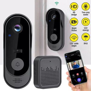 2025 Tuya App Waterproof WiFi 1080P HD <strong>Video</strong> Doorphone Smart Ring Camera <strong>Doorbell</strong> <strong>with</strong> <strong>Chime</strong> - Product Image 2