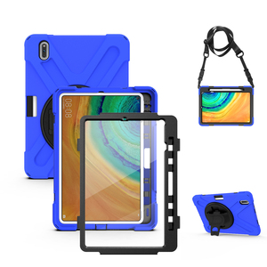 Étui pour tablette robuste 3 en 1 à la mode avec béquille pour <span class=keywords><strong>Huawei</strong></span> <span class=keywords><strong>Mediapad</strong></span> <span class=keywords><strong>M5</strong></span> 10.8 housse hybride robuste antichoc - Product Image 4