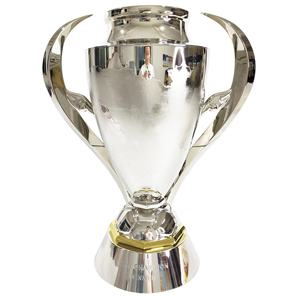 Trofeos y Medallas de Fútbol Extra Grandes de 75 cm, Trofeo de Aleación de Aluminio Personalizado para Torneos Deportivos, Copa de Metal - Product Image 2