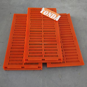 לוחות רשת יציקת פוליאוריטן למסכי כרייה, עמידים לאורך זמן, בעלי כושר נשיאה גבוה, התקנה קלה, גדלים הניתנים להתאמה אישית - Product Image 2