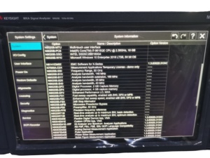 AnalyzerN9020B สัญญาณที่ใช้แล้ว keysight 10Hz-50GHz - Product Image 3