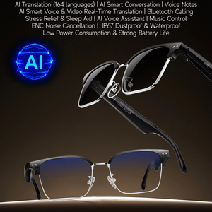 Gafas Inteligentes con IA W100D, Traducción, Fotografía Inalámbrica, Lentes que Cambian de Color, Llamadas por BT, Wifi, para Hombre y Mujer - Product Image 3