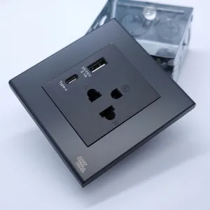 Artdna 16a Euro Usb Stopcontacten 2022 Dubbel Met Usb-Poort Multifunctioneel Opladen Elektrische Amerikaanse Socket