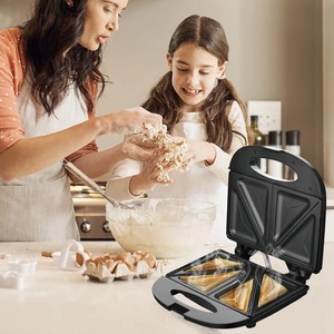 Nueva Sartén Antiadherente Fácil de Limpiar, Máquina Multifuncional para Sándwiches y Desayunos, Mini Tostadora Portátil Pequeña de Doble Placa para el Hogar - Product Image 6