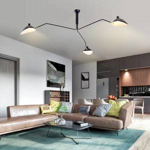 <span class=keywords><strong>Lustre</strong></span> <span class=keywords><strong>Araignée</strong></span> Vintage Moderne pour Salon, Cuisine, Plafonnier, Décoration Loft, Luminaire Suspendu Intérieur, Éclairage Industriel - Product Image 5