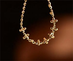 Xinfly Au750 Classic Women's 18K Gold Lace Bean <b>Adjustable</b> <b>Ring</b> for Wedding Parties Anniversaries Fine Jewelry Gift - Product Image 4