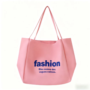 Sac fourre-tout en coton 100% naturel recyclé, très demandé, tissu vierge, sac de shopping en toile fait main avec logo personnalisé - Product Image 5