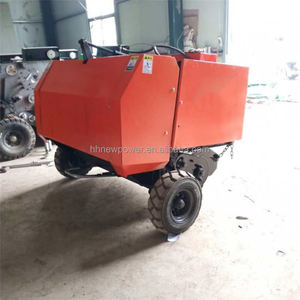 Machine de concassage de paille agricole broyeur de paille de riz maïs pin presse à balles rondes à vendre ramasseur de paille machines d'empilage - Product Image 6