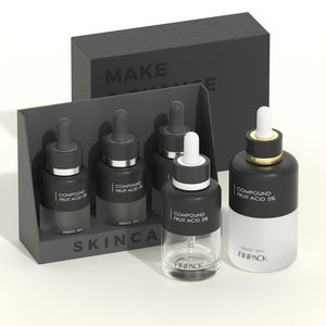 Flacon compte-<span class=keywords><strong>gouttes</strong></span> en verre dépoli pour cosmétiques 30ml 60ml 100ml – Contenant vide pour sérum, huile essentielle et soins de la peau - Product Image 5