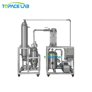 Topacelab hiệu ứng duy nhất rơi phim rượu chưng cất thiết bị 100l/200L/300L/500 lít/giờ tập trung động cơ bơm