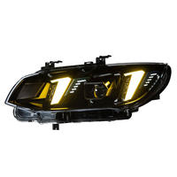 Conjunto de Faros Delanteros para BMW E90 05-12, Modificados con Nuevos Faros LED, Luces de Circulación Diurna e Intermitentes