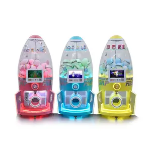 Space Capsules Toy Vending Machine 10" LCD Screen Coin Operated Gashapon Machine For 100MM Capsule Toys Kids Amusement Machine