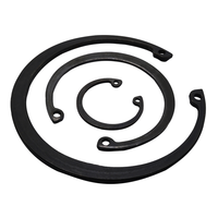 Quality 1/4" 5/16" 5/8" Black ASTM Heavy Type Circlip Internal Lock Washer for Bore Retaining Ring DIN 472 H