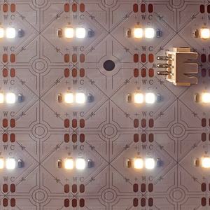 टयोग्य एलईडी शीट 484ld dc24v ip20 तांबा 2700k + 6500k परिदृश्य पट्टी बैकलाइट यूएसबी/वाई-फाई नियंत्रित 40w 360 बीम 3-वर्ष - Product Image 4