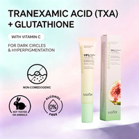 Krim Mata Pemutih Traneksamat Asam Fig Label Pribadi OEM Anti Lingkaran Hitam Anti Kerut Krim Mata Bernutrisi