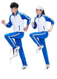 नई खेल tracksuit पहनने स्कूल वर्दी छात्रों के लिए सूट जोड़ी रनिंग पहनें - Product Image 2