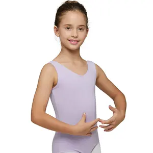 AM000041 sıcak satış çocuklar kız kolsuz bale giyim kadın atlet bale özel Leotard