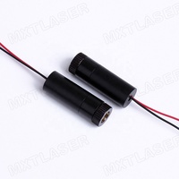 Module de diode laser rouge D12X45mm à mise au point réglable 635nm 650nm 1mW--200mW de qualité industrielle avec pilote APC/ACC