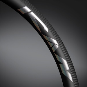 Ruedas de Bicicleta de Carretera ICAN con Freno de Disco, Logotipo Láser Brillante, <span class=keywords><strong>Ciclocross</strong></span>, Carbono, 35C, Superligeras, Clincher - Product Image 4