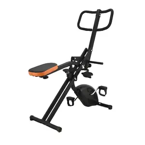 Full Workout Training Health Fitness Squat Assist Row With Resistant Horse Riding Exercise Bike
