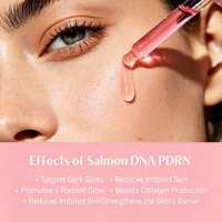 Suero en Ampolla con ADN de Salmón PDRN, Revitalizante, Hidratante y Antienvejecimiento, Personalización de Marca Privada OEM Disponible