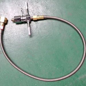 High Pressure Hose 1 <b>Meter</b> NBR Outer <b>Cover</b> Two Layer Steel Wire Braided For <b>Gas</b> Transfer And Oxygen Delivery - Product Image 2