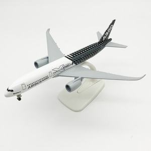 Modelo de Avión de Metal Fundido a Presión de 20 cm, Prototipo <span class=keywords><strong>A350</strong></span>, con Tren de Aterrizaje, Coleccionable de Aviación, Regalo - Product Image 3