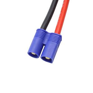 カスタムTプラグメス-EC3オスコネクタバッテリーケーブル12AWG RCカー用トラック飛行機リポリーパックケーブル - Product Image 5